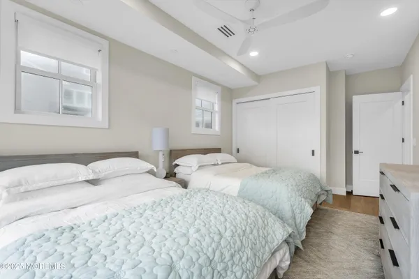 a view of a hallway to a room