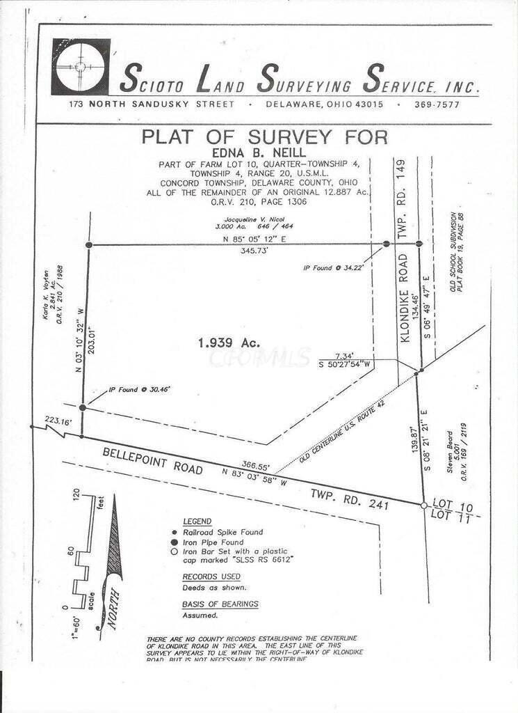 5164 Bellepoint Road Delaware, OH 43015 - Photo 18 of 18 5164 Bellepoint Survey