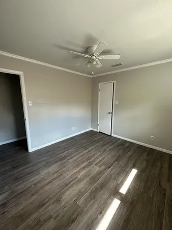 wooden floor in an empty room