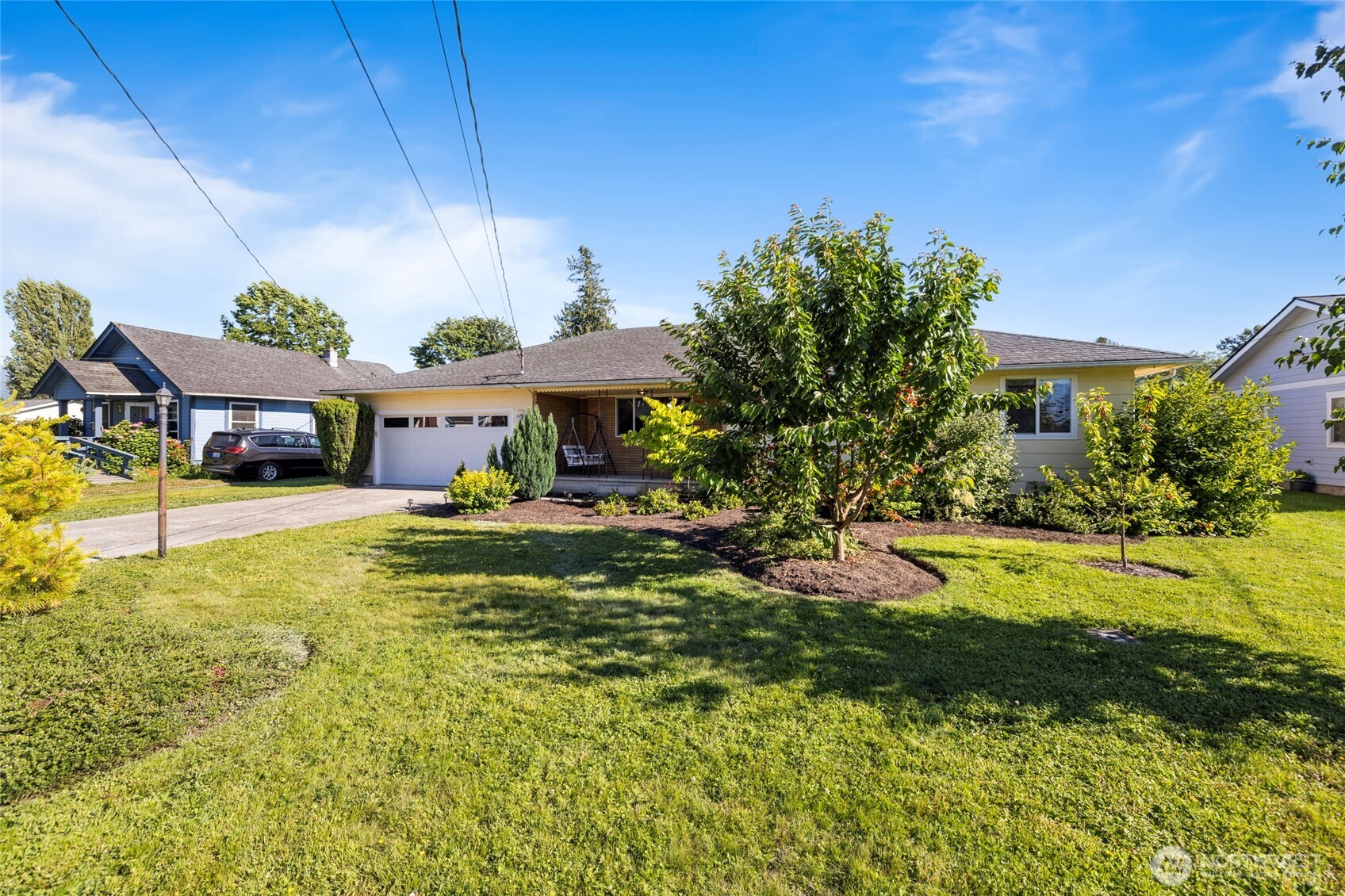415 Sterling Street Sedro-Woolley, WA 98284 - Photo 2 of 38 a view of a house with swimming pool yard and patio