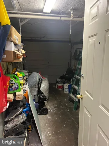 a view of a storage & utility room