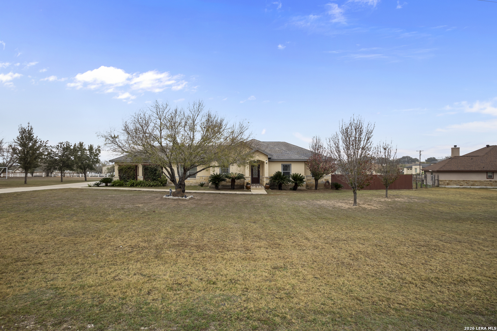 500 Wagon Train Road La Vernia, TX 78121 - Photo 1 of 44 a view of a street with houses
