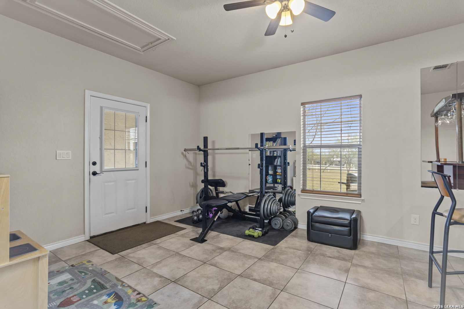 500 Wagon Train Road La Vernia, TX 78121 - Photo 27 of 44 a view of a workspace with furniture and a window