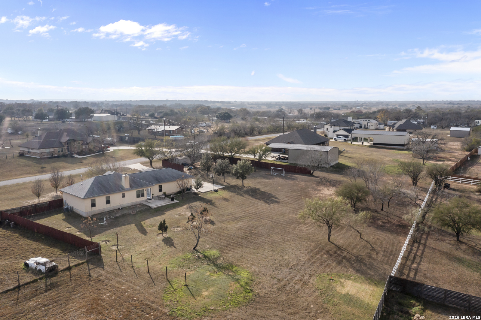 500 Wagon Train Road La Vernia, TX 78121 - Photo 39 of 44 an aerial view of a city
