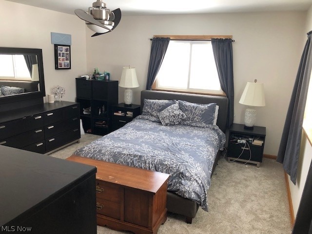 36533 Ridge Road Willoughby, OH 44094 - Photo 11 of 17 Master bedroom with en-suite bathroom. Bathroom has been updated with new vanity, shower, toilet, and flooring.