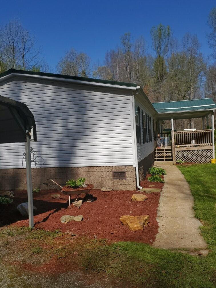 105 Carolina Road Rocky Mount, VA 24151 - Photo 5 of 32 a view of backyard with wooden fence