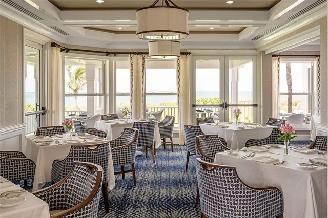 an aerial view of a fireplace with garden