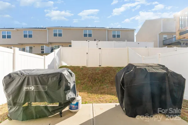 a view of kitchen and living room