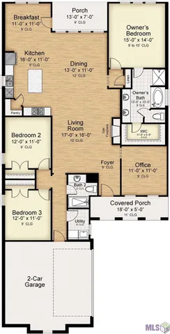 $377,990 | 14508 Caroline Way, St. George, LA 70810