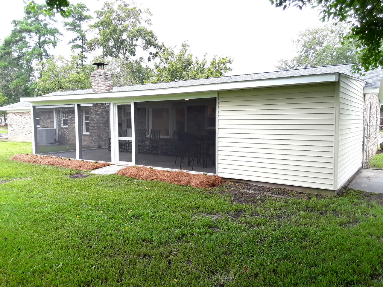 130 Foxborough Road Goose Creek, SC 29445 - Photo 33 of 37 Rear Screened Porch and Storage Room.