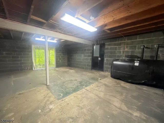 a view of parking garage