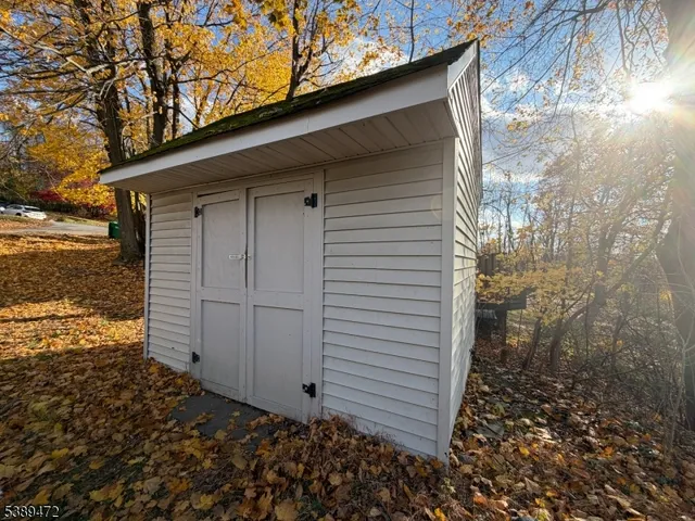 a backyard of a house