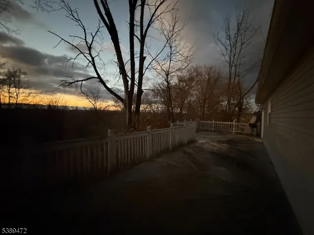 a view of outdoor space and deck