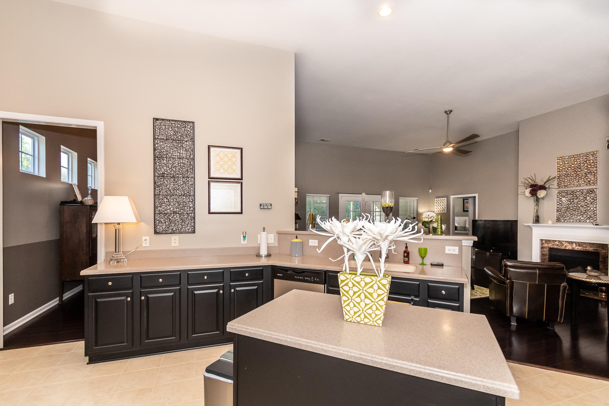 403 Decatur Drive Summerville, SC 29486 - Photo 6 of 26 Kitchen to Living Area