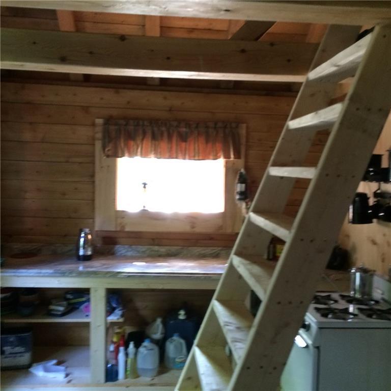 99 Bridge Road Parkman, ME 04443 - Photo 16 of 25 fold up ladder to loft sleeps 4 or...
