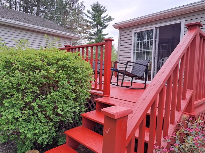847 Red Bridge Road Ellsworth, ME 04605 - Photo 34 of 38 Stairs to Back Yard