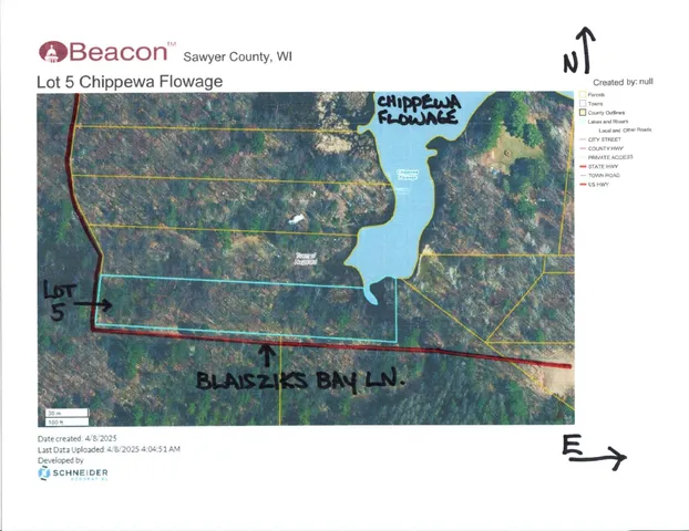 $249,900 | Lot 5-xxx Lot 5-xxx Blaiszik's Bay Lane, Hayward, WI 54843