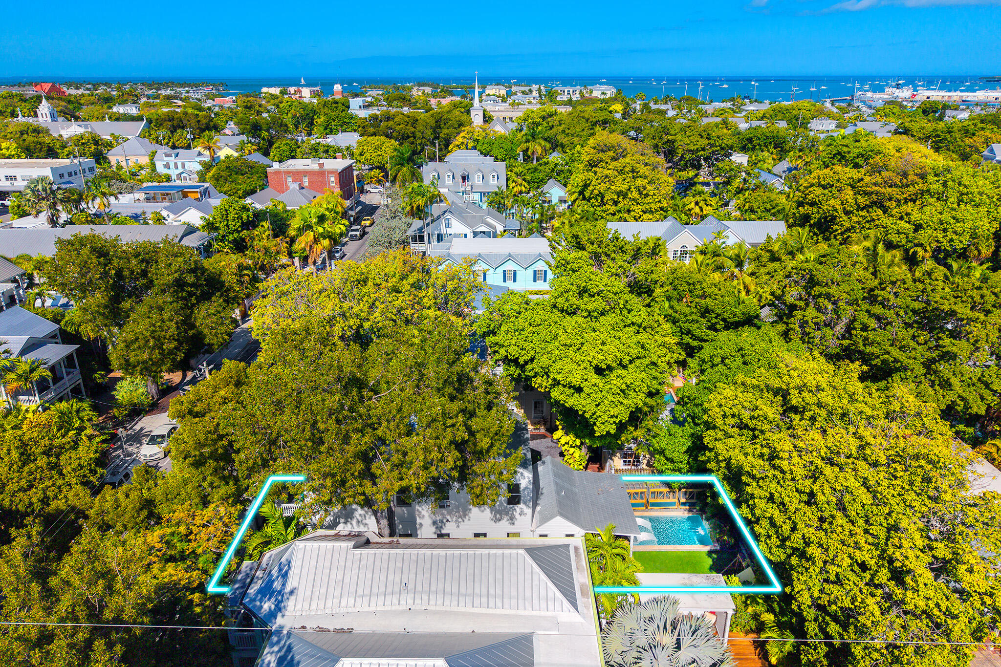 529 Simonton Street Key West, FL 33040 - Photo 72 of 82 Aerial