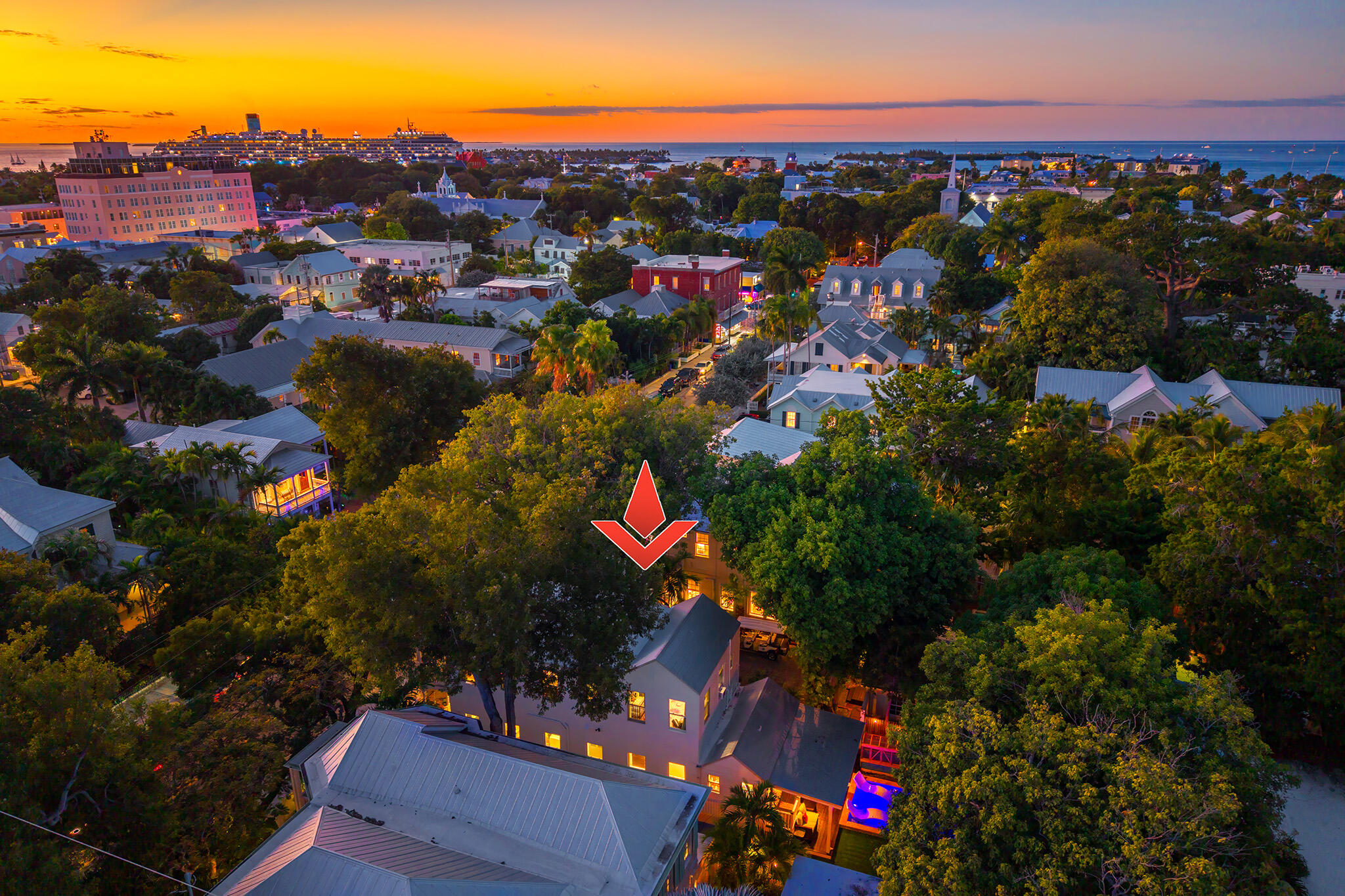 529 Simonton Street Key West, FL 33040 - Photo 80 of 81 Sunset