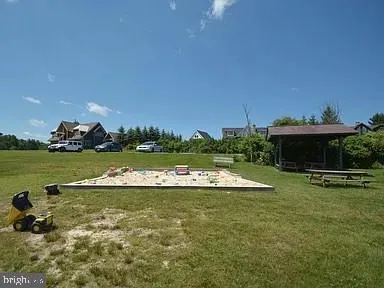 a view of a swimming pool and lake view