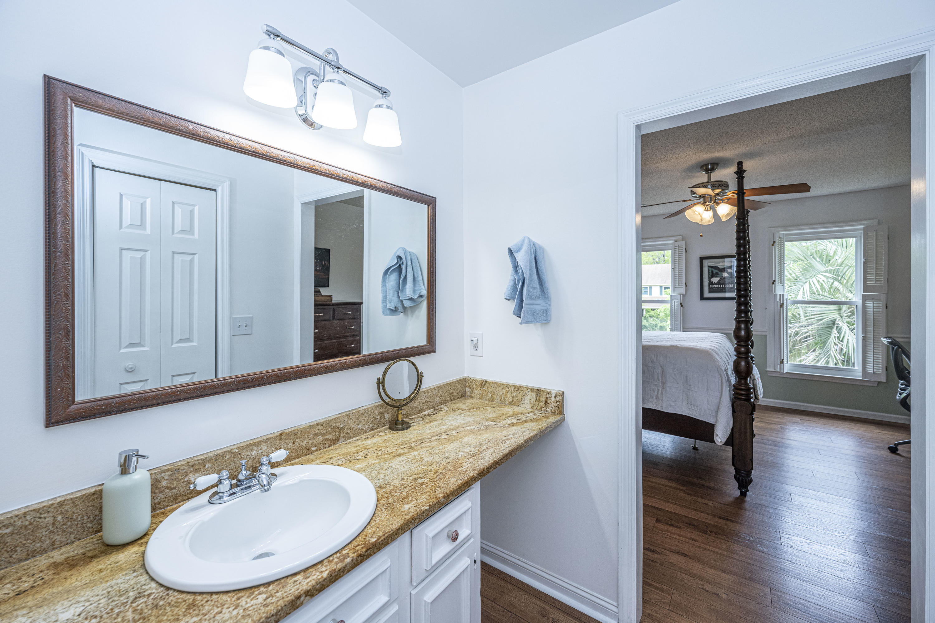 1913 Ashley Hall Road Charleston, SC 29407 - Photo 20 of 31 Master Vanity opens to Bedroom