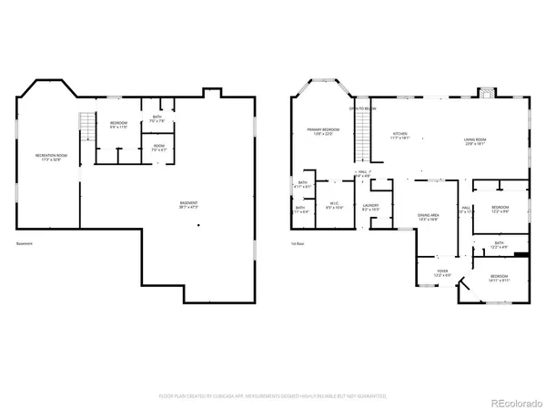 a picture of a floor plan