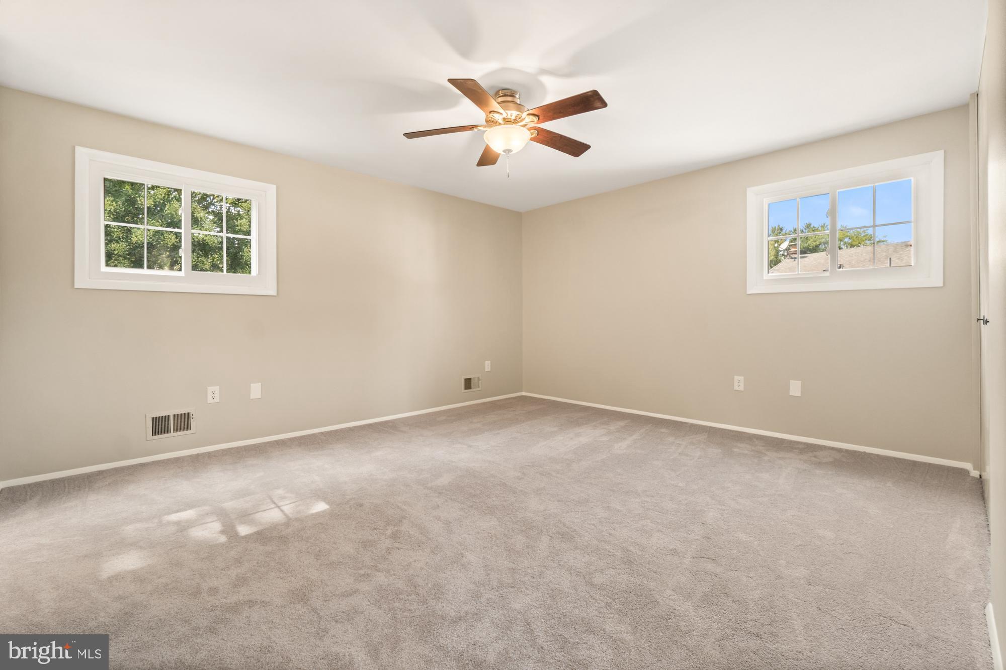 17336 Fletchall Road Poolesville, MD 20837 - Photo 29 of 55 Ceiling fan and new carpet