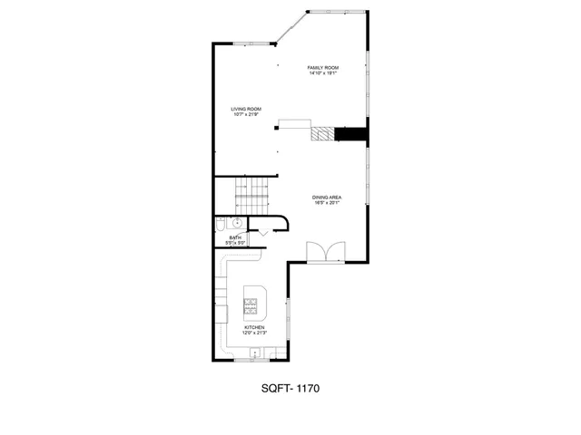 a picture of a bench in front of a wall