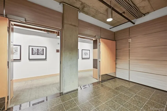 a front view of a building