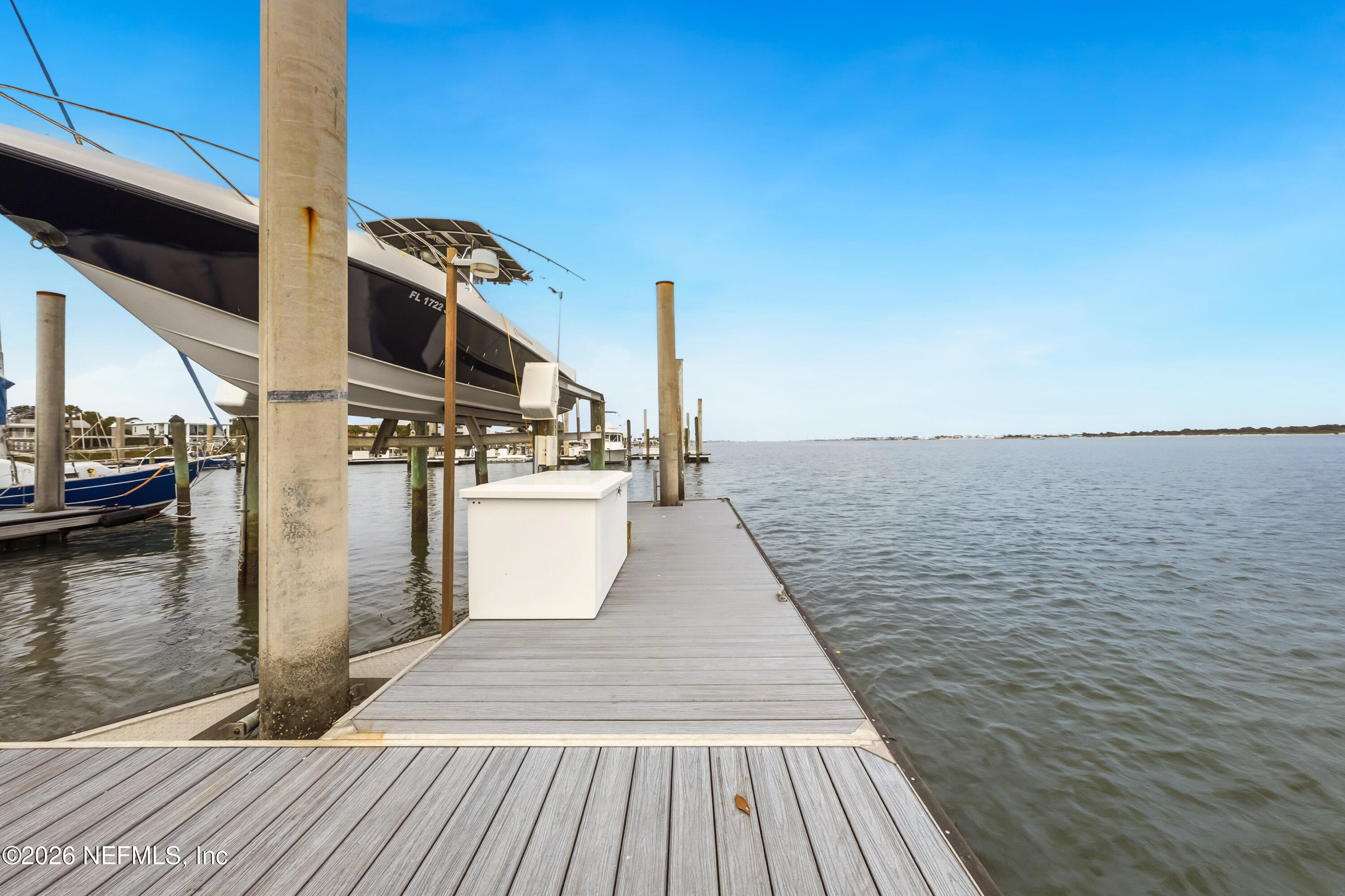 75 Comares Avenue, Unit 3A St. Augustine, FL 32080 - Photo 36 of 41 a view of wooden floor with a lake view