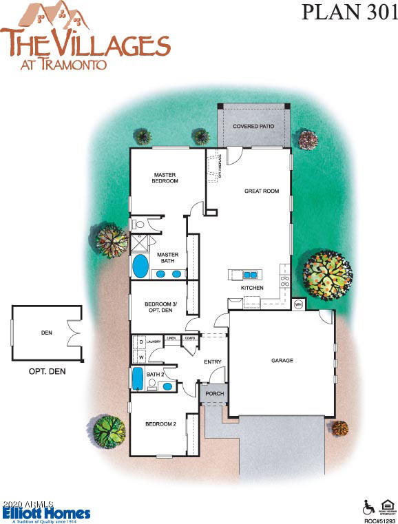 3404 West Florimond Road Phoenix, AZ 85086 - Photo 40 of 40 Floorplan