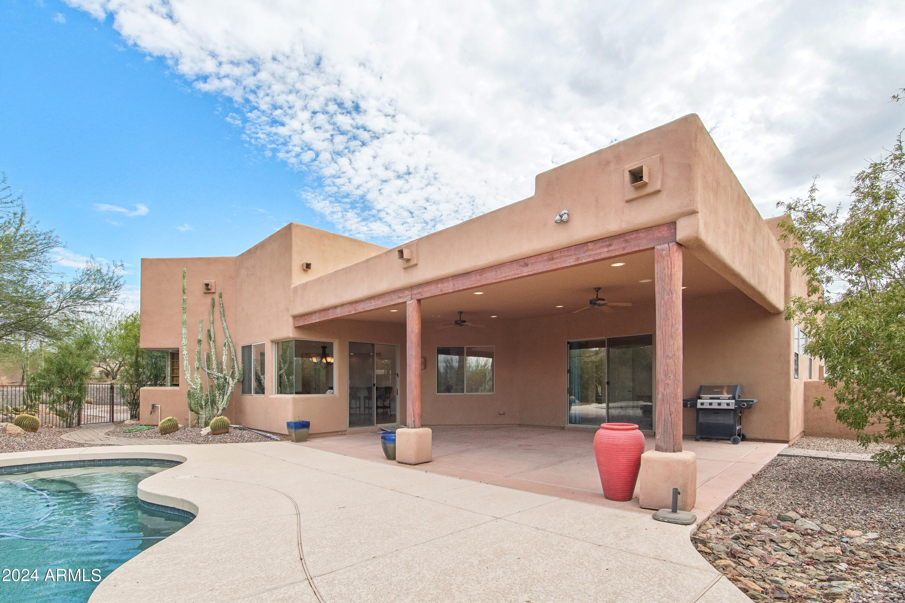 120 West Rock View Road Phoenix, AZ 85085 - Photo 24 of 27 Large Covered Patio