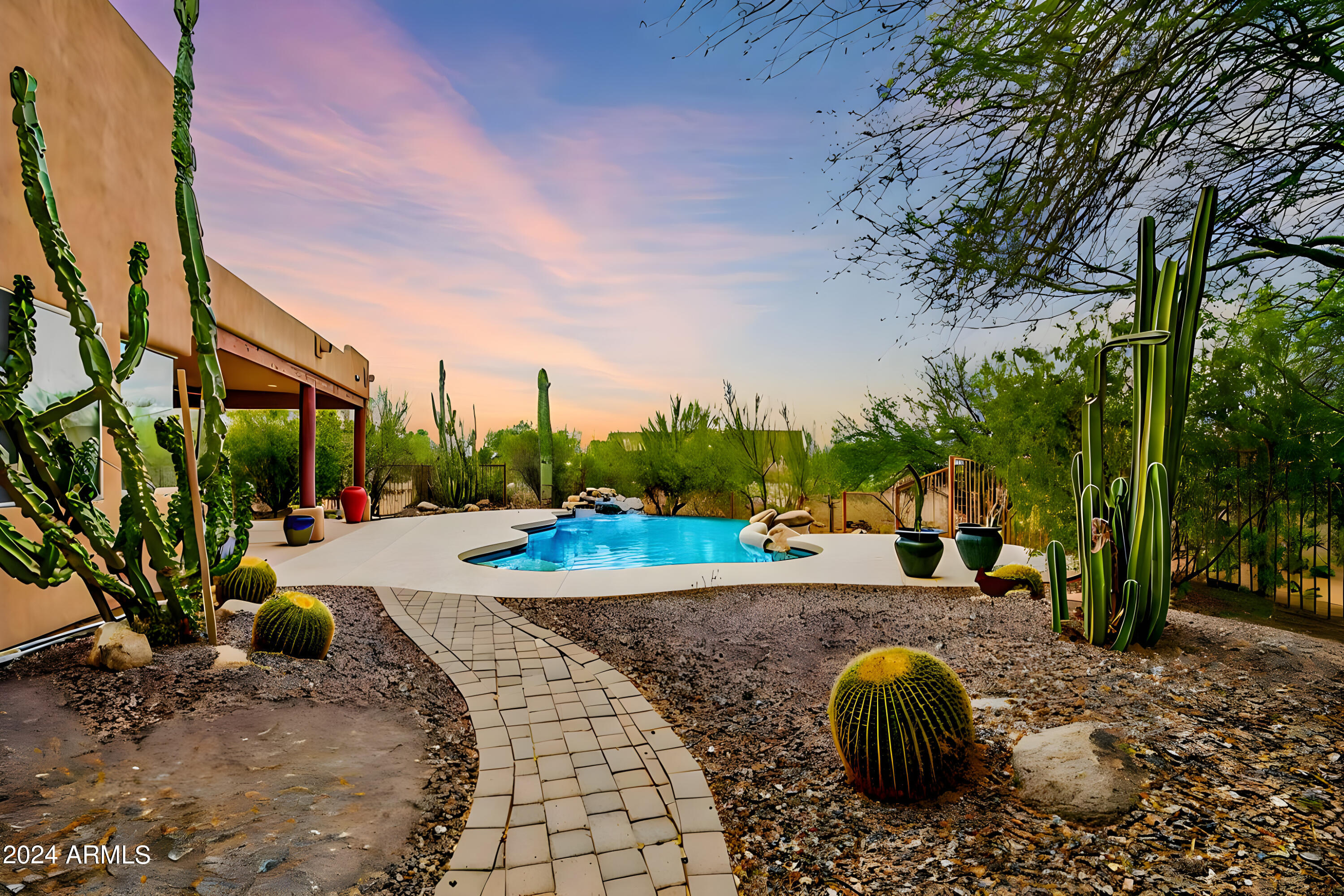 120 West Rock View Road Phoenix, AZ 85085 - Photo 4 of 27 Backyard Oasis