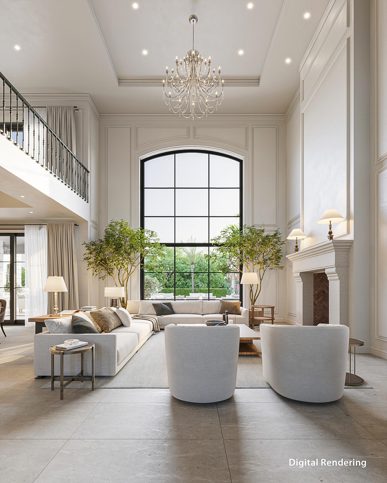369 Eagle Drive Jupiter, FL 33477 - Photo 5 of 33 Living Room Rendering