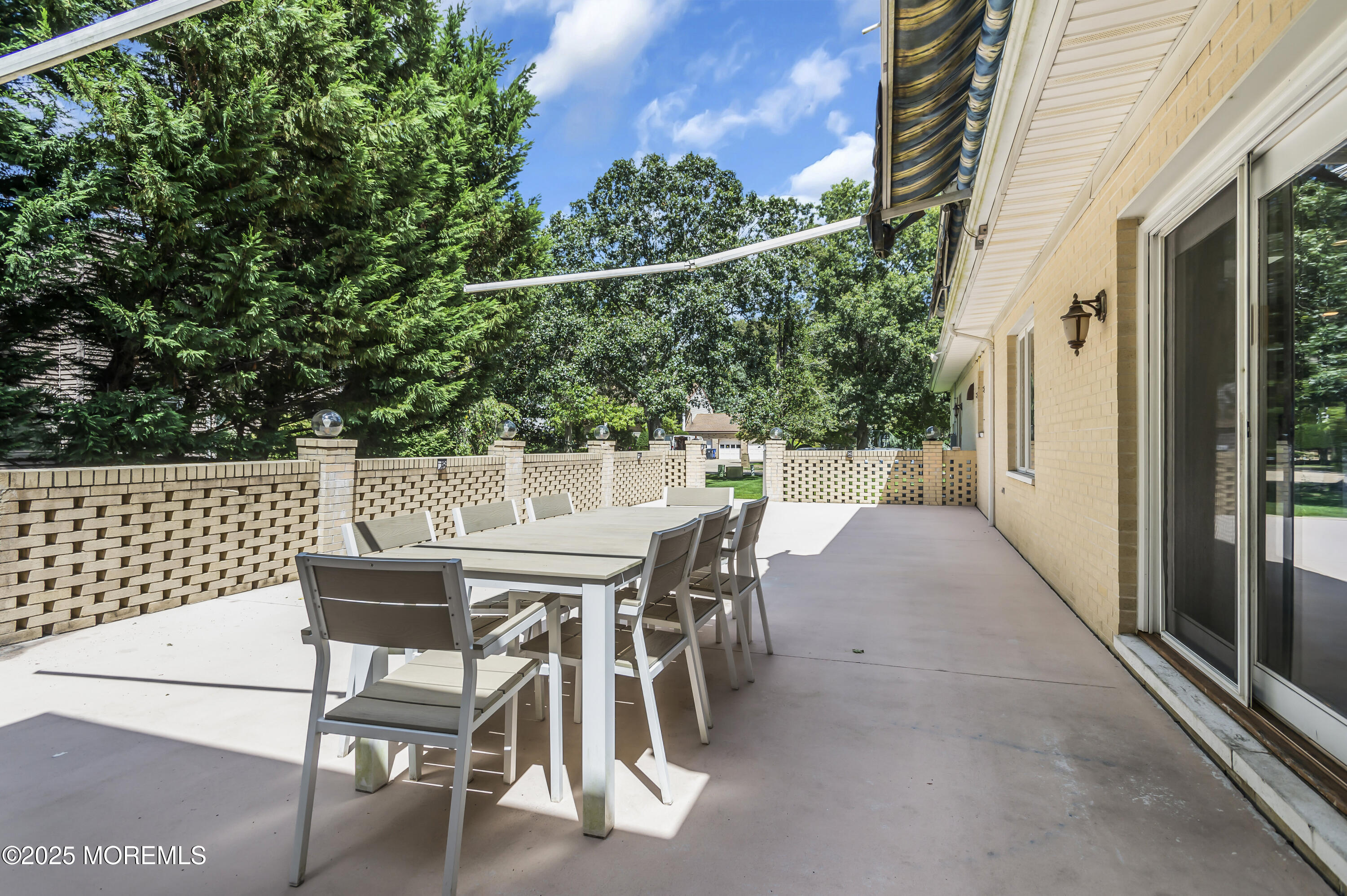 1350 Church Road Toms River, NJ 08755 - Photo 41 of 52 a view of a patio with a table and chairs