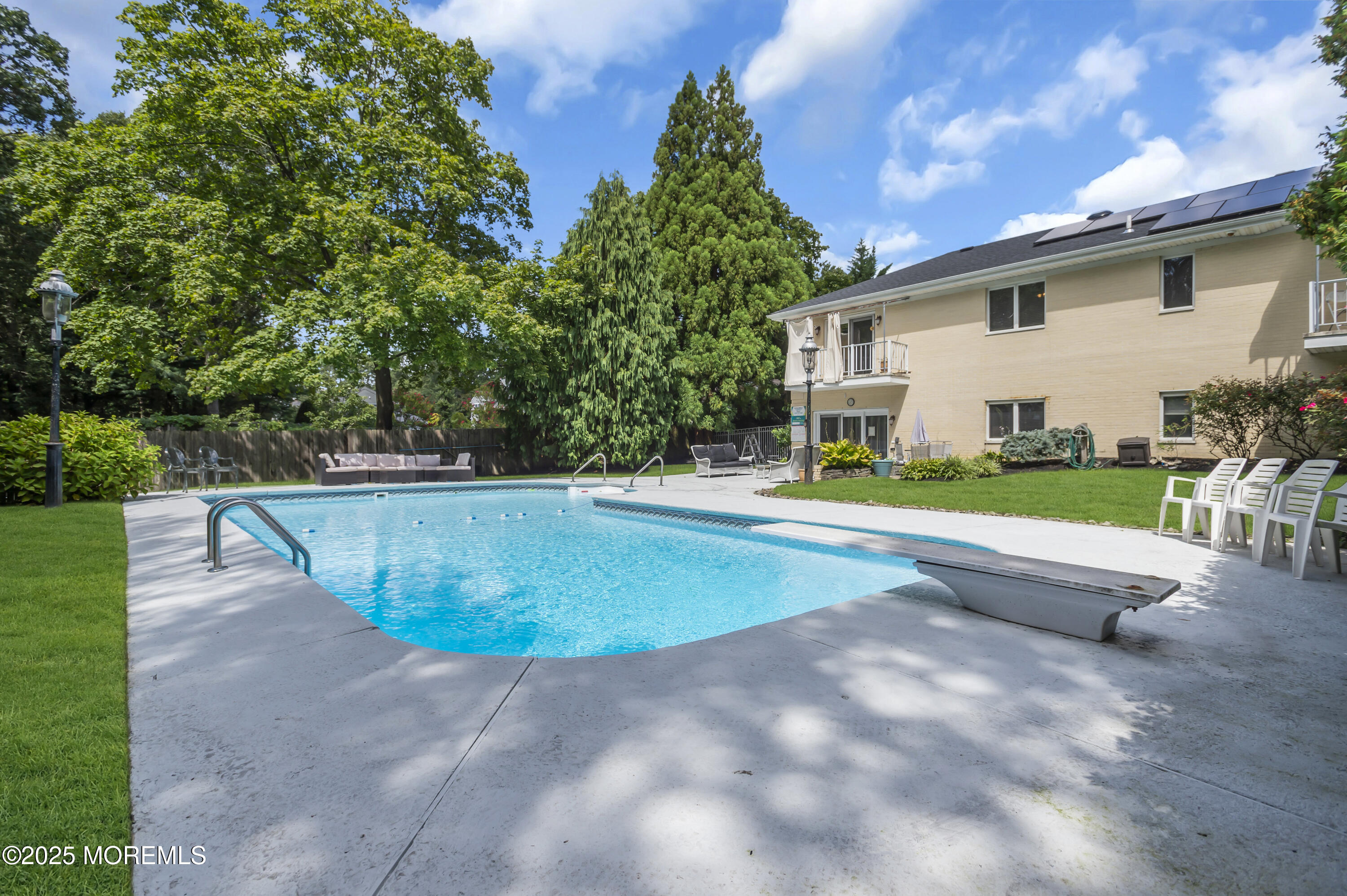 1350 Church Road Toms River, NJ 08755 - Photo 43 of 52 a view of a house with swimming pool and yard