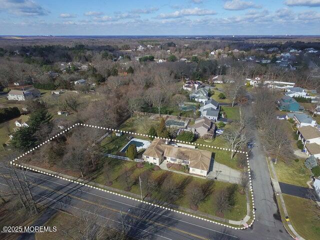 1350 Church Road Toms River, NJ 08755 - Photo 51 of 52 an aerial view of residential houses with outdoor space