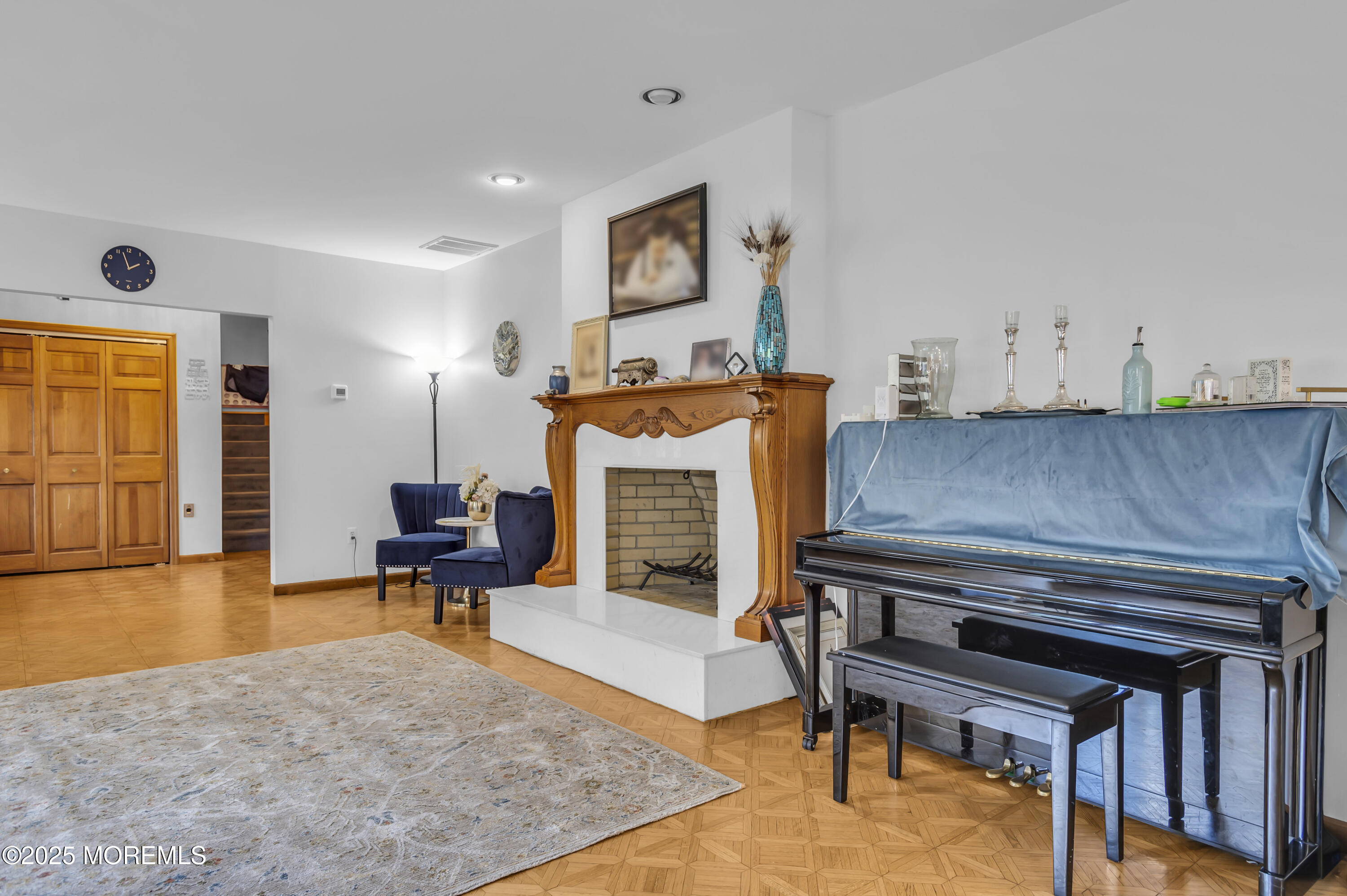 1350 Church Road Toms River, NJ 08755 - Photo 8 of 52 a living room with furniture and a fireplace