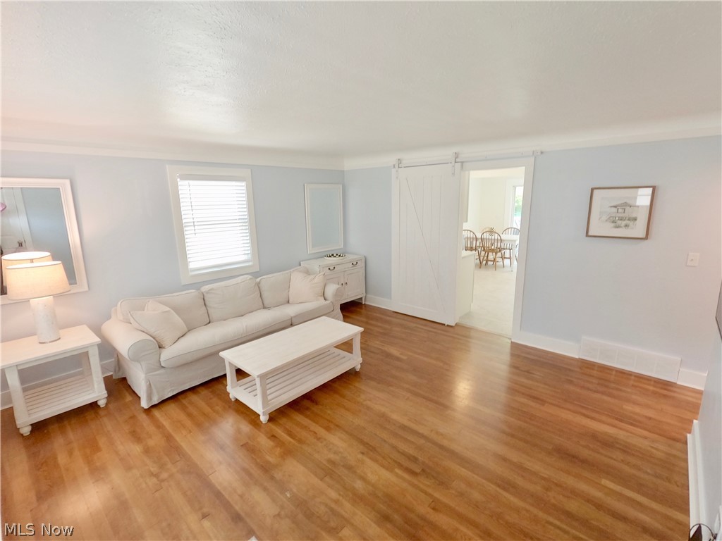 217 Beck Road Avon Lake, OH 44012 - Photo 9 of 18 Living room with light hardwood / wood-style flooring