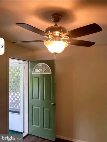 a view of a door of a house