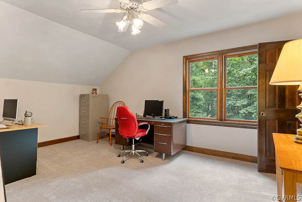 13661 Kingsmill Road Midlothian, VA 23113 - Photo 36 of 50 a view of a workspace with furniture and a window