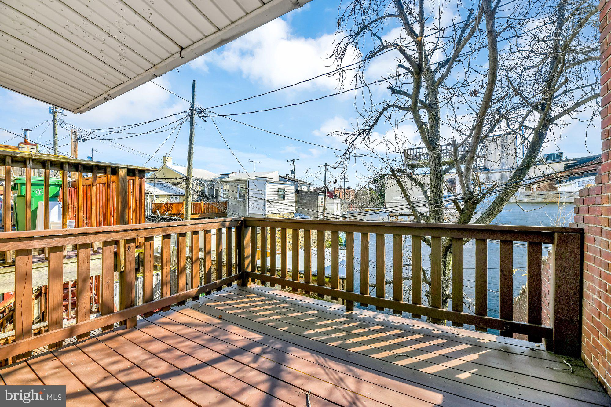 1807 East Lombard Street Baltimore, MD 21231 - Photo 26 of 30 Deck