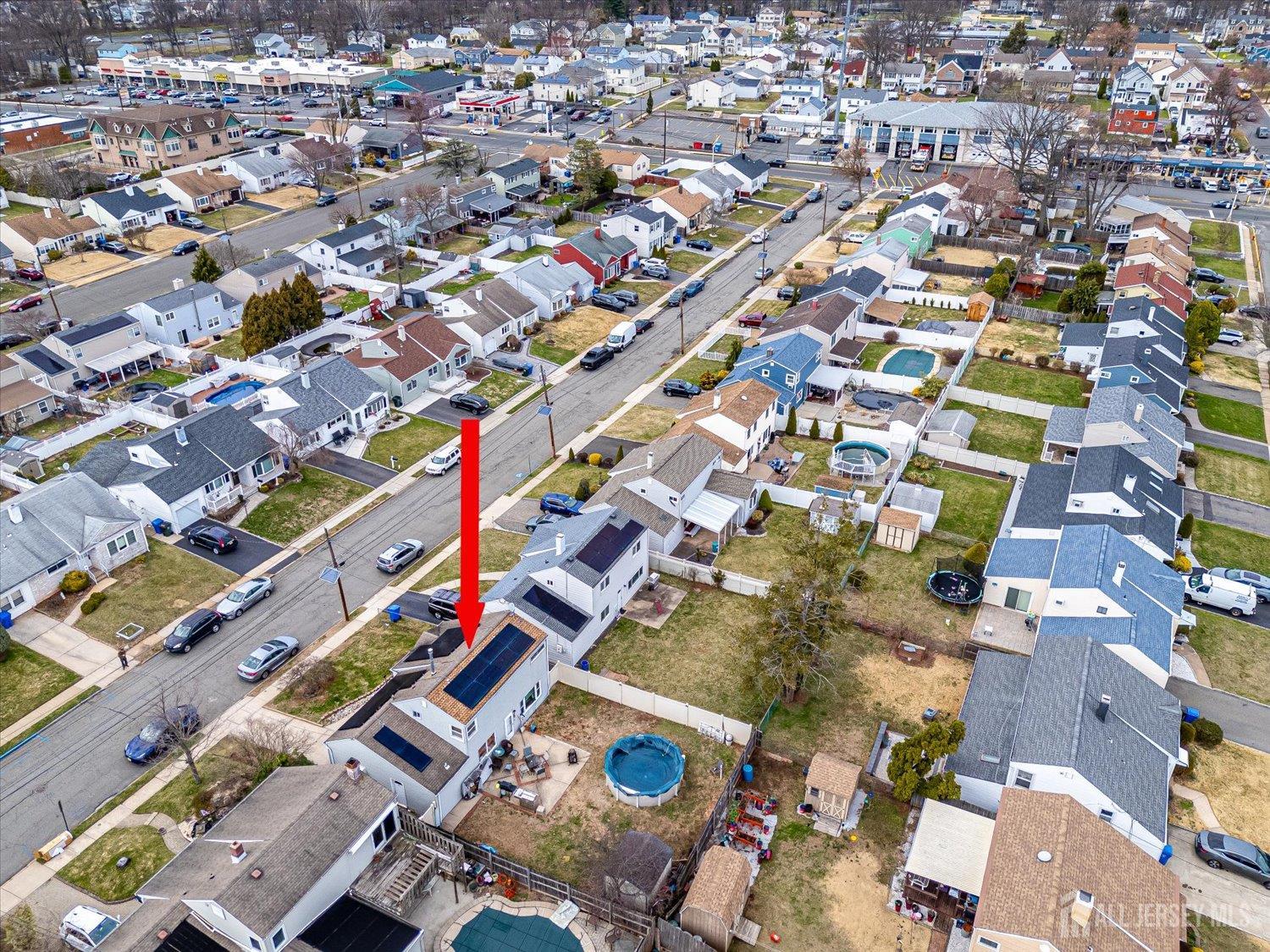44 McKinley Avenue Colonia, NJ 07067 - Photo 35 of 38 an aerial view of residential houses with outdoor space