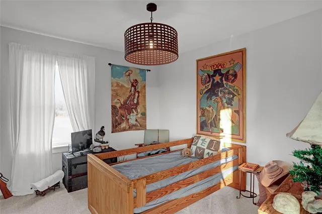 a view of a hallway with washer and dryer