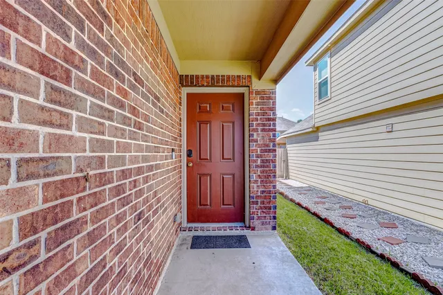 a view of front door of a house