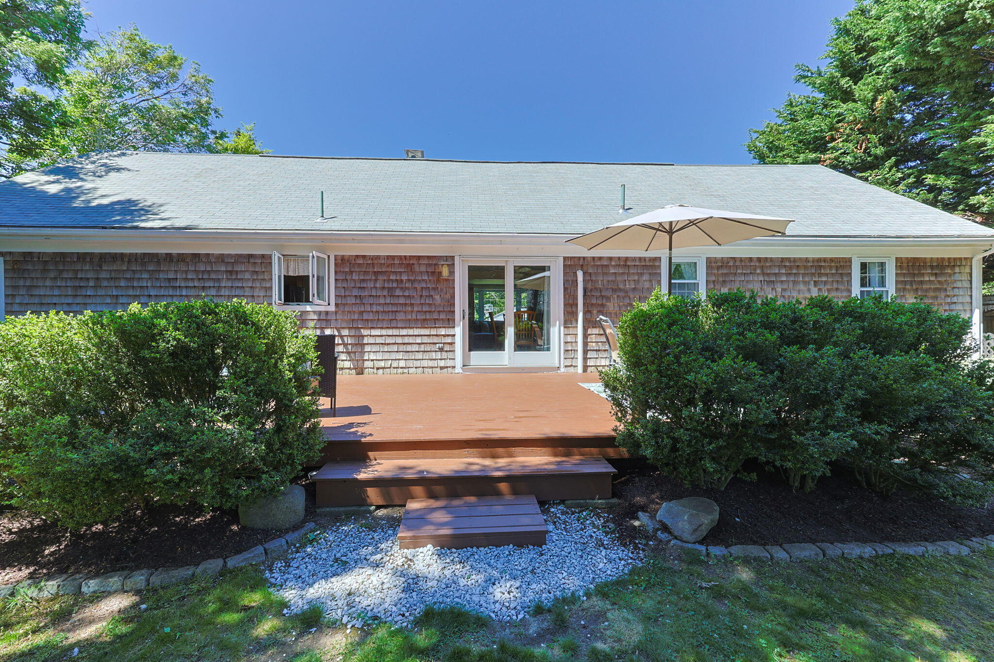 74 Taft Road West Yarmouth, MA 02673 - Photo 26 of 31 back yard to house