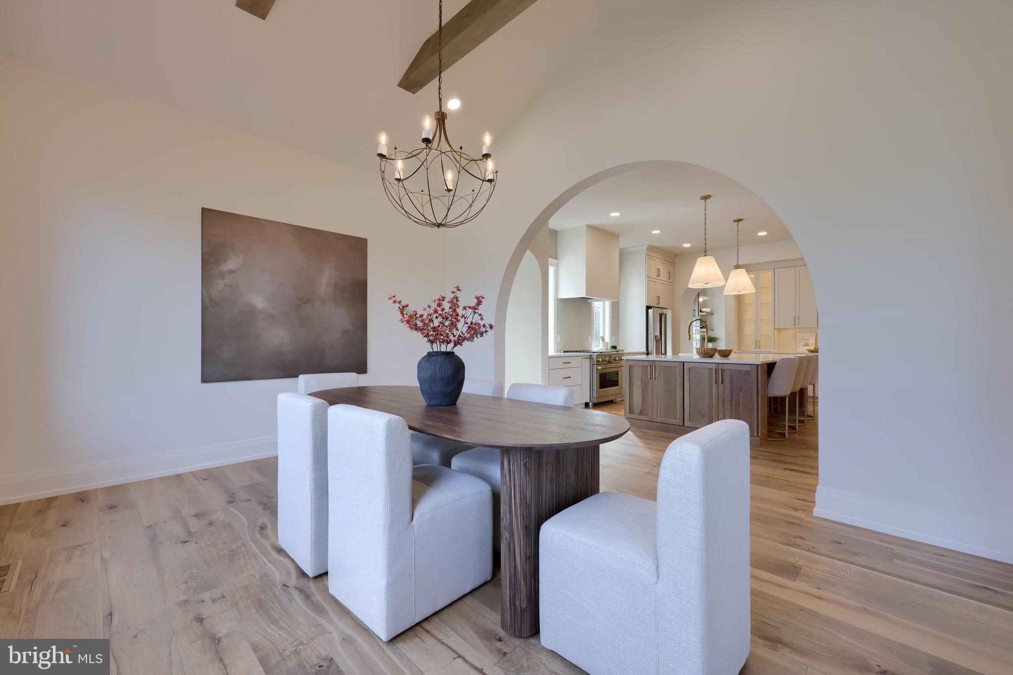 519 Cedar Avenue Hershey, PA 17033 - Photo 42 of 82 a view of a dining room with furniture and wooden floor
