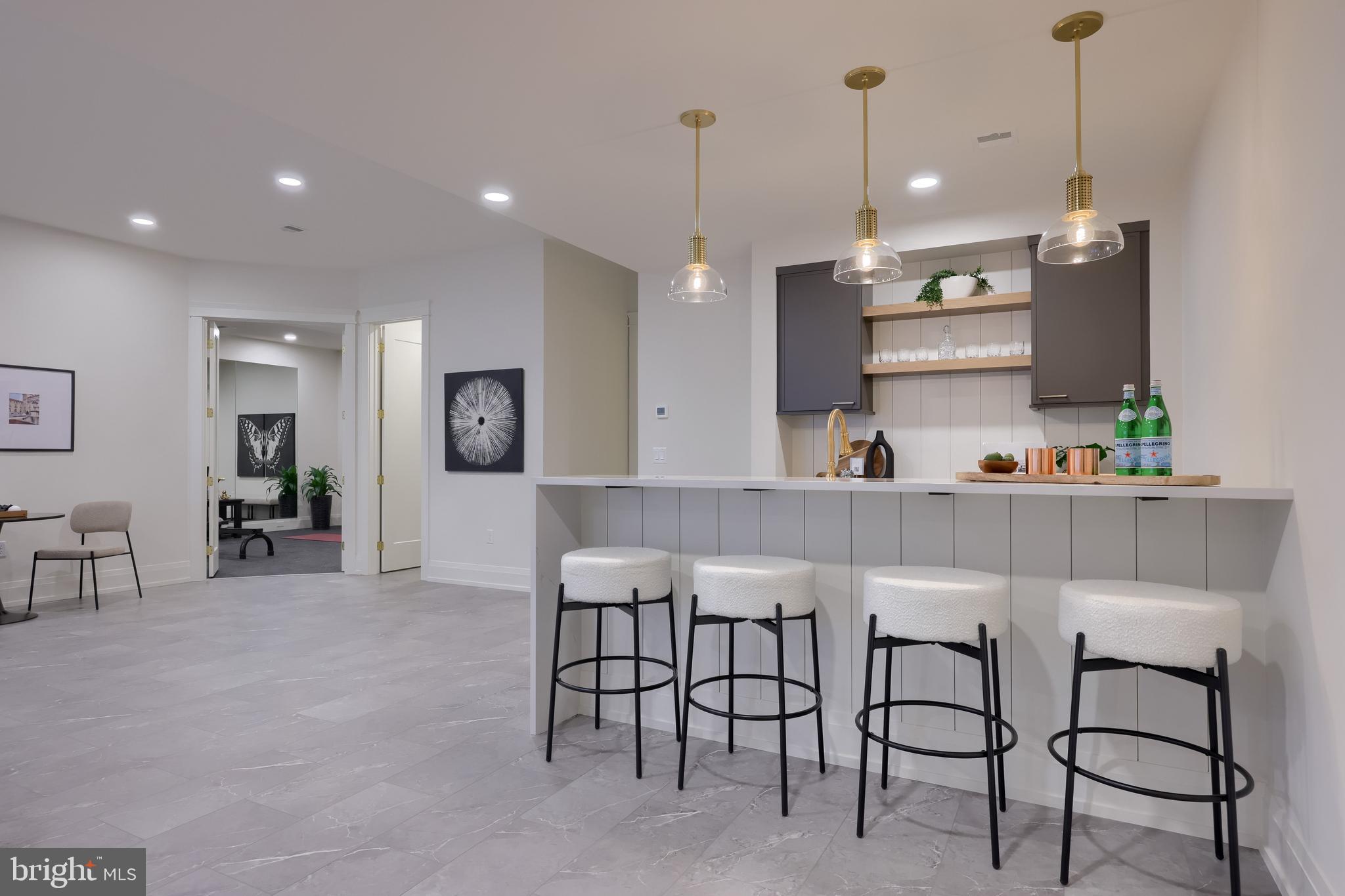 519 Cedar Avenue Hershey, PA 17033 - Photo 47 of 82 Lower Level Bar