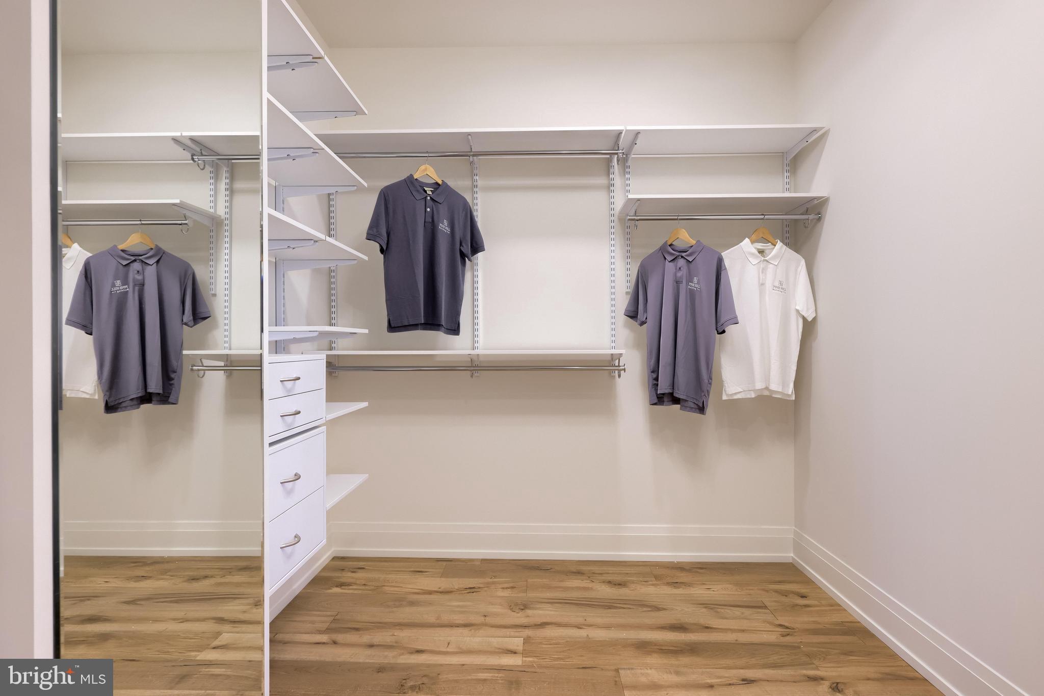 519 Cedar Avenue Hershey, PA 17033 - Photo 80 of 82 a view of walk in closet with clothes and shoes