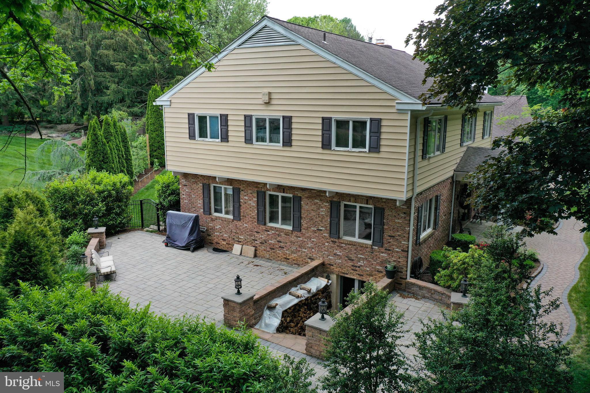 1626 Meadowlark Road Wyomissing, PA 19610 - Photo 111 of 123 Side terrace w steps to basement